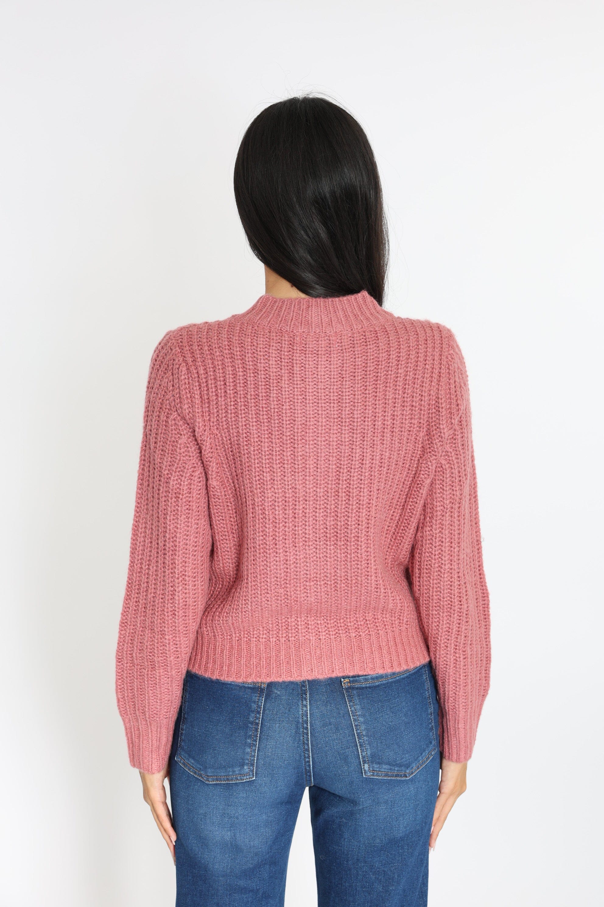 GILET LANA VIEUX ROSE GILET KOOKAI Mode Kookai