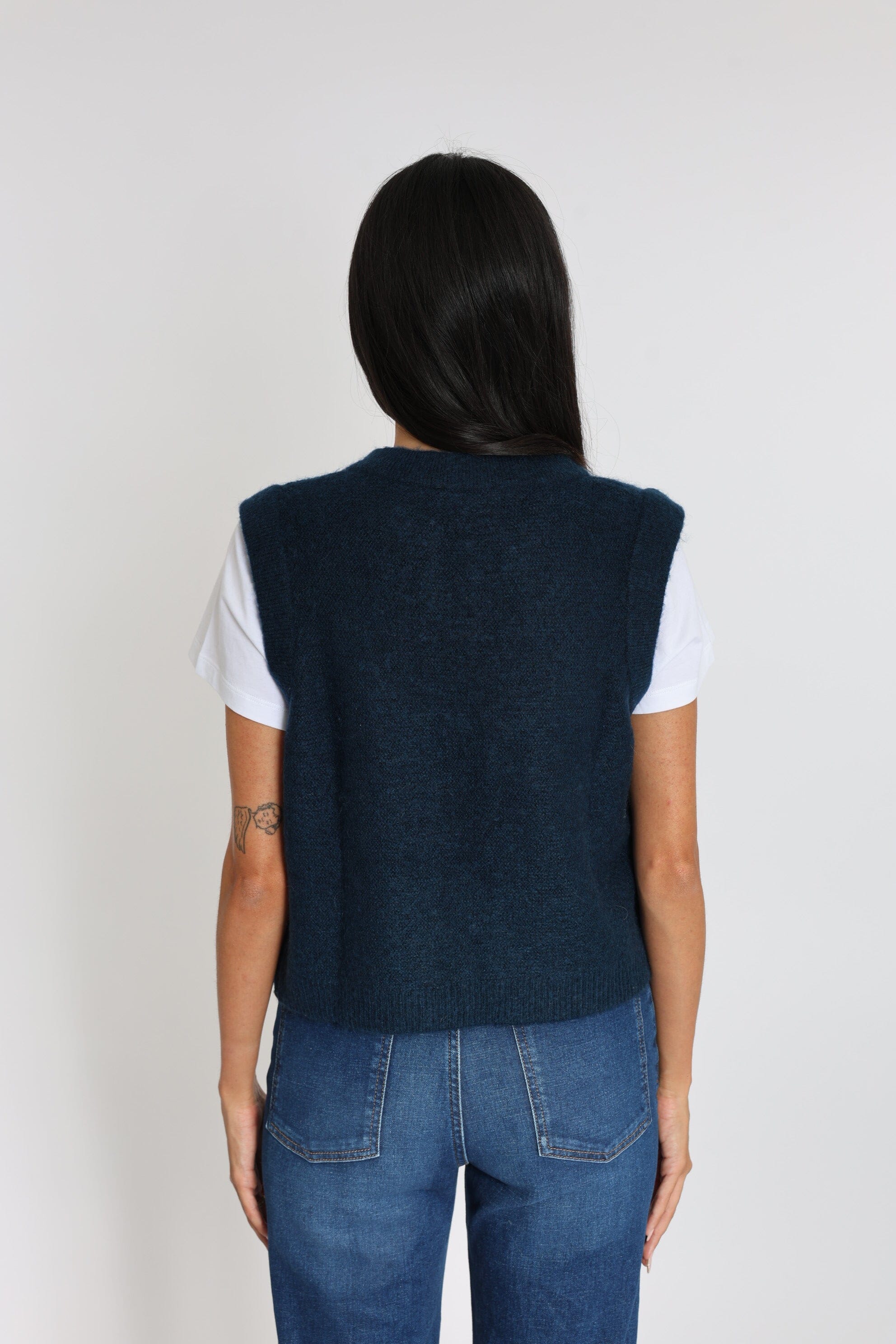 GILET LAURENCE NAVY GILET KOOKAI Mode Kookai
