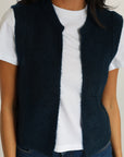 GILET LAURENCE NAVY GILET KOOKAI Mode Kookai