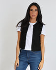 GILET LAURENCE NOIR GILET KOOKAI Mode Kookai
