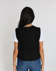 GILET LAURENCE NOIR GILET KOOKAI Mode Kookai