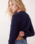 GILET LONG - DELPHINE - MARINE GILET NEW KOOKAI Mode Kookai