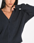 GILET LOU NAVY GILET KOOKAI Mode Kookai
