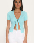GILET MANCHES COURTES - ABBY - ICE GILET KOOKAI Mode Kookai