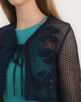 GILET MANCHES LONGUES - ALICIA - NAVY GILET KOOKAI Mode Kookai