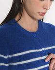 GILET MARINIÈRE CONNIE COBALT/ECRU GILET KOOKAI Mode Kookai