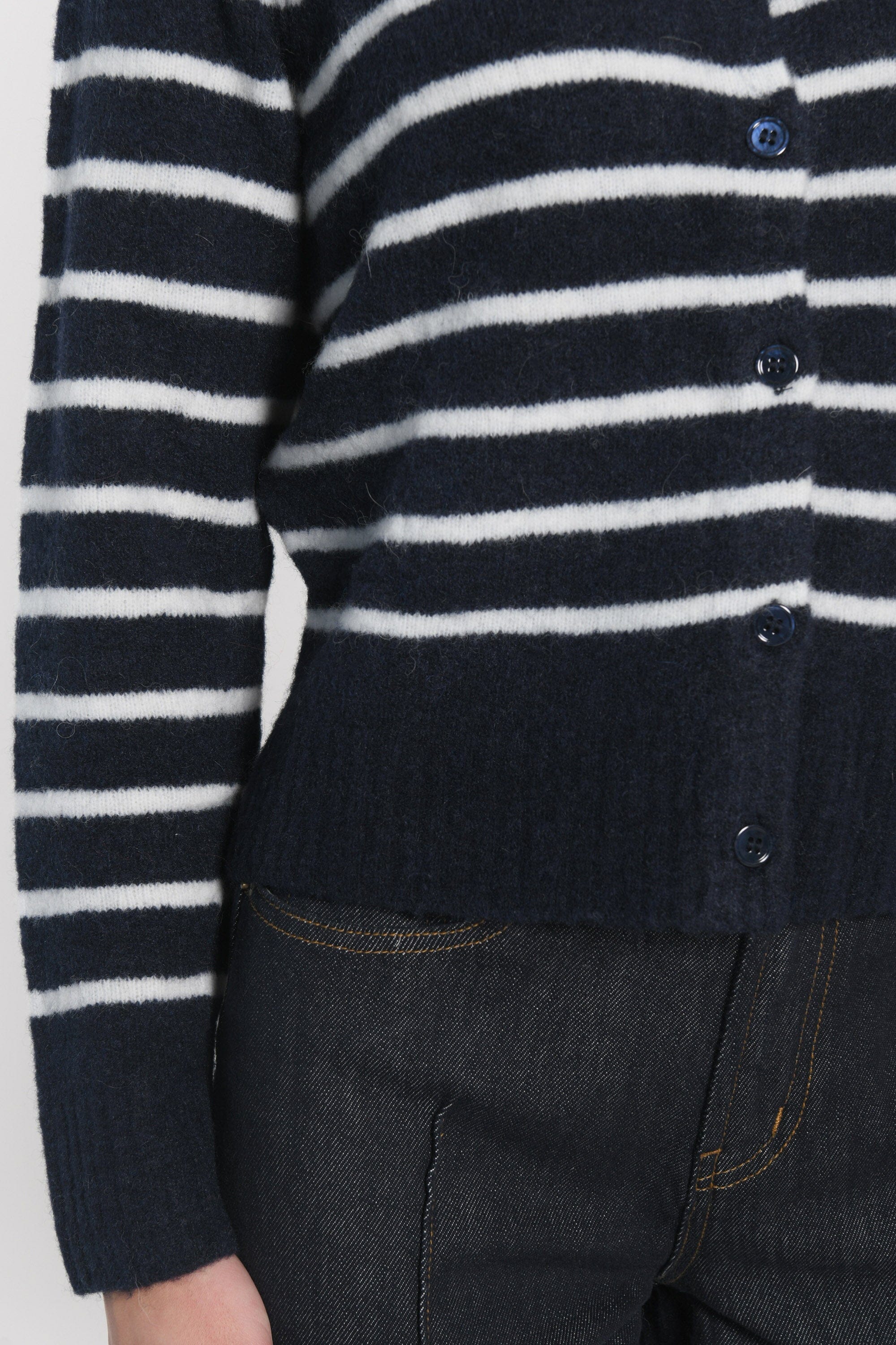 GILET MARINIÈRE CONNIE ECRU/MARINE GILET KOOKAI Mode Kookai