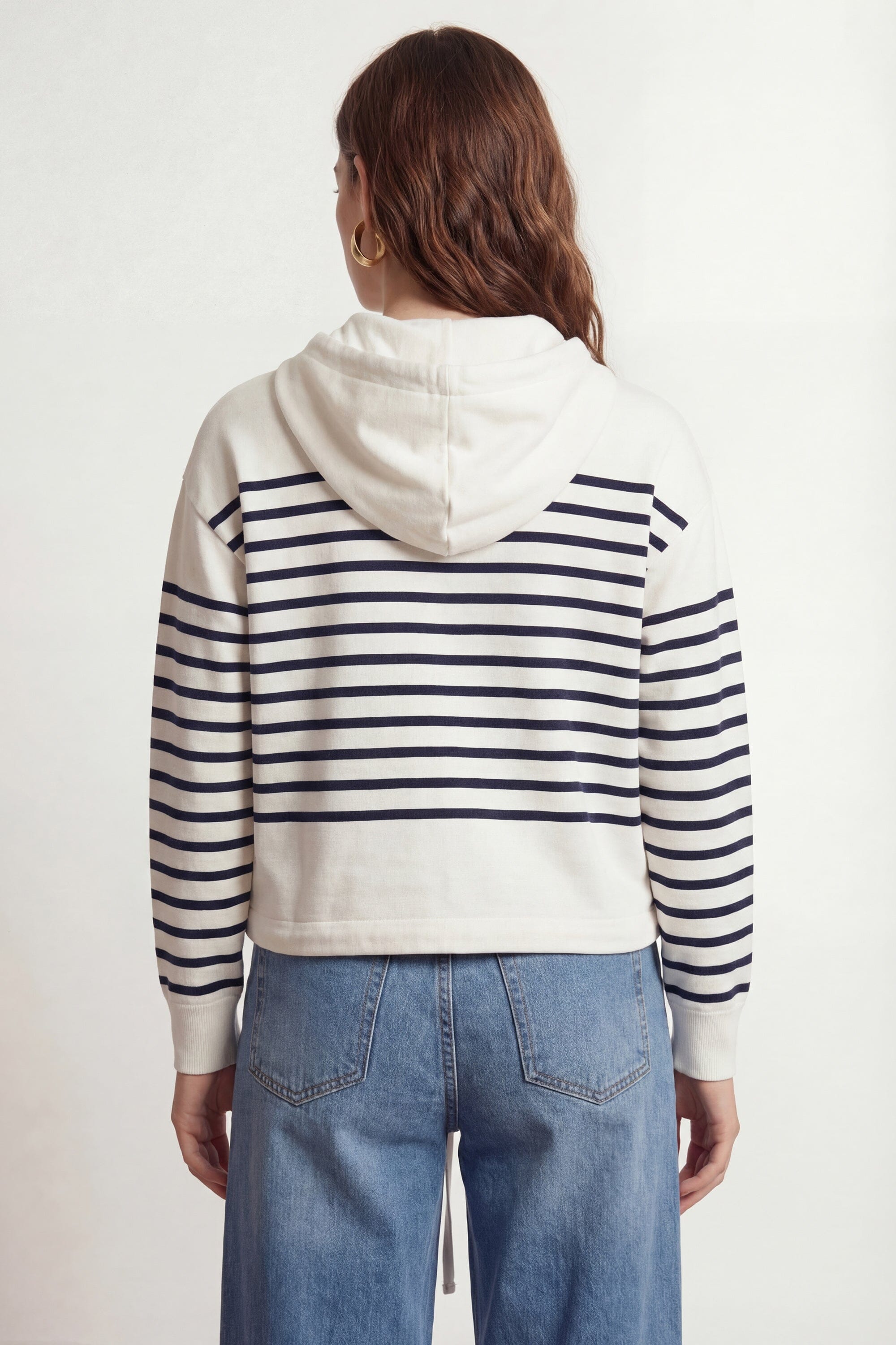 GILET MARINIÈRE - CURT - ECRU/MARINE GILET NEW KOOKAI Mode Kookai