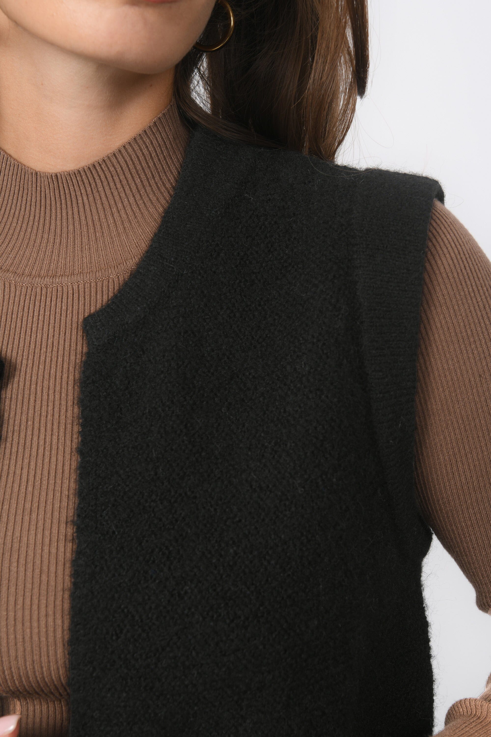 GILET SANS MANCHE - BAMBI - NOIR GILET NEW KOOKAI Mode Kookai