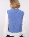 GILET SANS MANCHE - BAMBI - PERVENCHE GILET NEW KOOKAI Mode Kookai