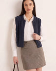 GILET SANS MANCHE - DAGNY - MARINE GILET NEW KOOKAI Mode Kookai