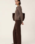 GILET TORSADE - DARI - TAUPE GILET NEW KOOKAI Mode Kookai
