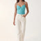JEAN 7/8EME - CROWNIE - CREME PANTALON SPORTWEAR NEW KOOKAI Mode Kookai