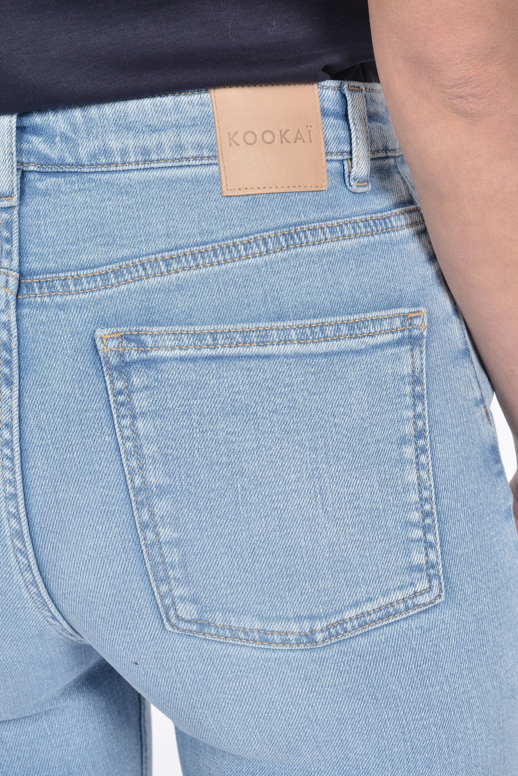 JEAN ALBANE BLUE STONE PANTALON SPORTWEAR KOOKAI Mode Kookai