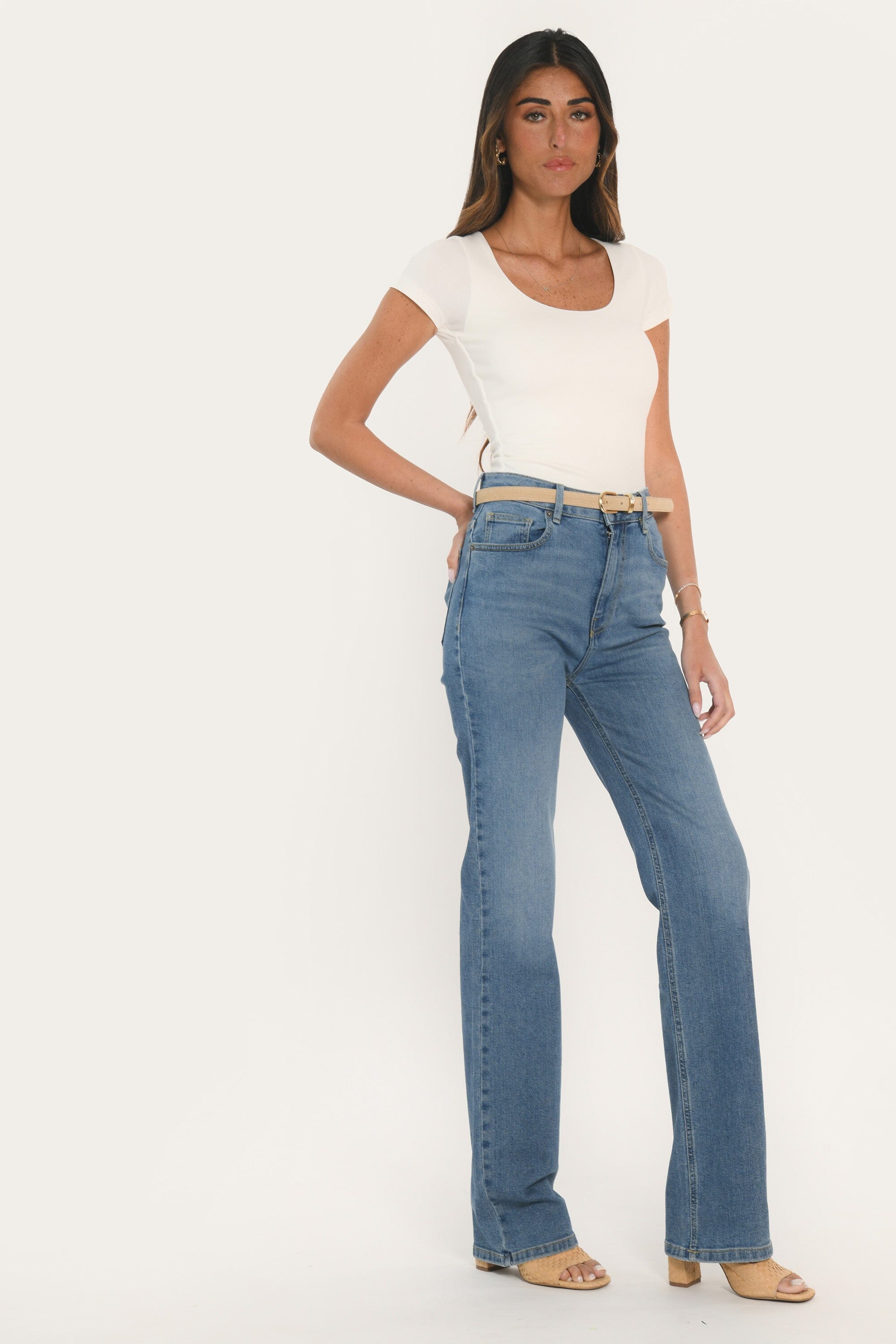 JEAN - ALBERTINA - BLEACH PANTALON SPORTWEAR NEW KOOKAI Mode Kookai
