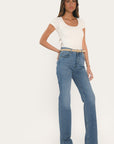 JEAN - ALBERTINA - BLEACH PANTALON SPORTWEAR NEW KOOKAI Mode Kookai