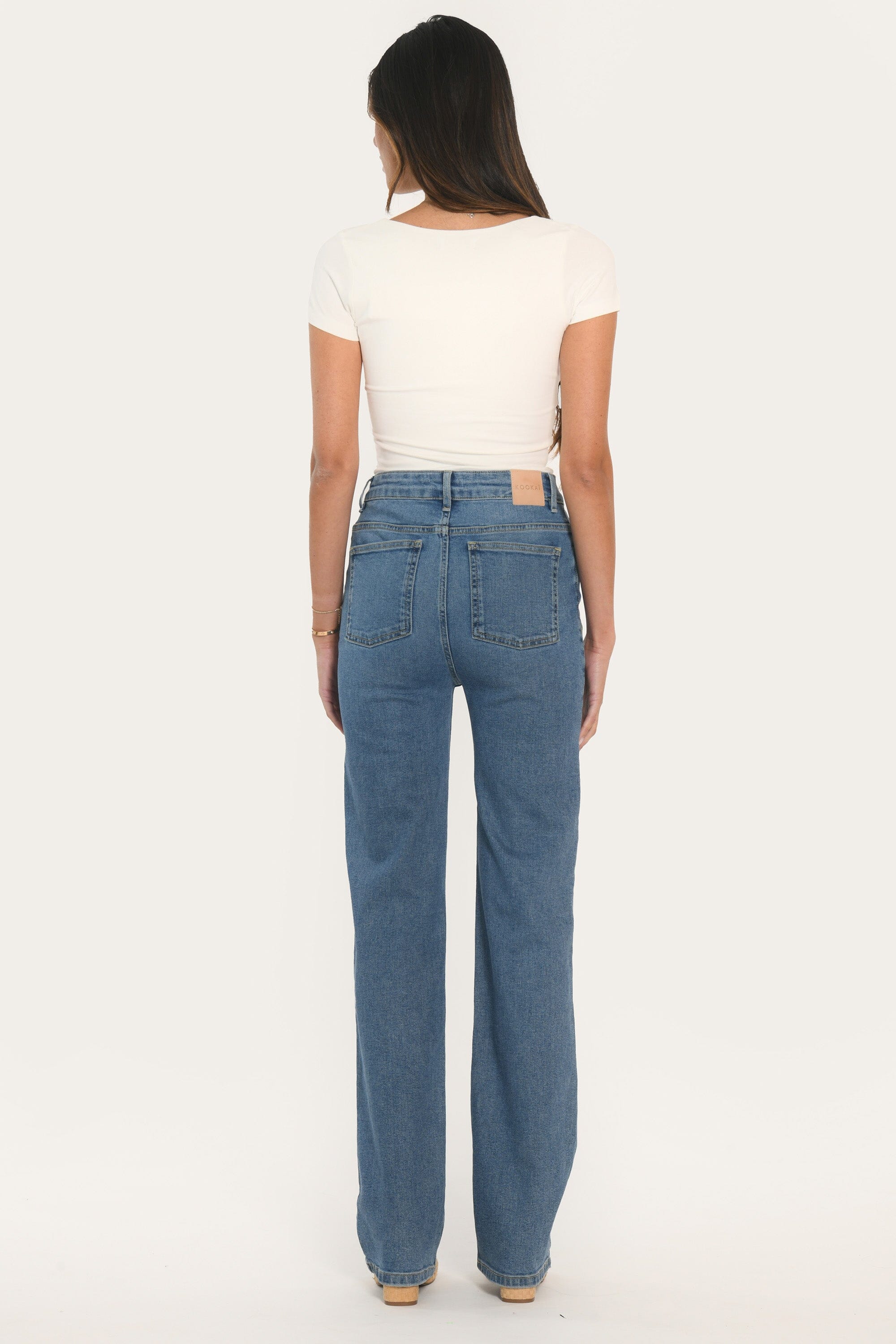 JEAN - ALBERTINA - BLEACH PANTALON SPORTWEAR NEW KOOKAI Mode Kookai