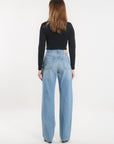 JEAN ANGIE DENIM BLEACH PANTALON SPORTWEAR KOOKAI Mode Kookai