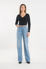 JEAN ANGIE DENIM BLEACH PANTALON SPORTWEAR KOOKAI Mode Kookai
