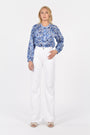 JEAN ANGIE DENIM WHITE PANTALON SPORTWEAR KOOKAI Mode Kookai