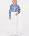 JEAN ANGIE DENIM WHITE PANTALON SPORTWEAR KOOKAI Mode Kookai