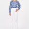 JEAN ANGIE DENIM WHITE PANTALON SPORTWEAR KOOKAI Mode Kookai