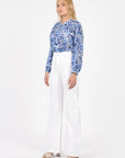 JEAN ANGIE DENIM WHITE PANTALON SPORTWEAR KOOKAI Mode Kookai