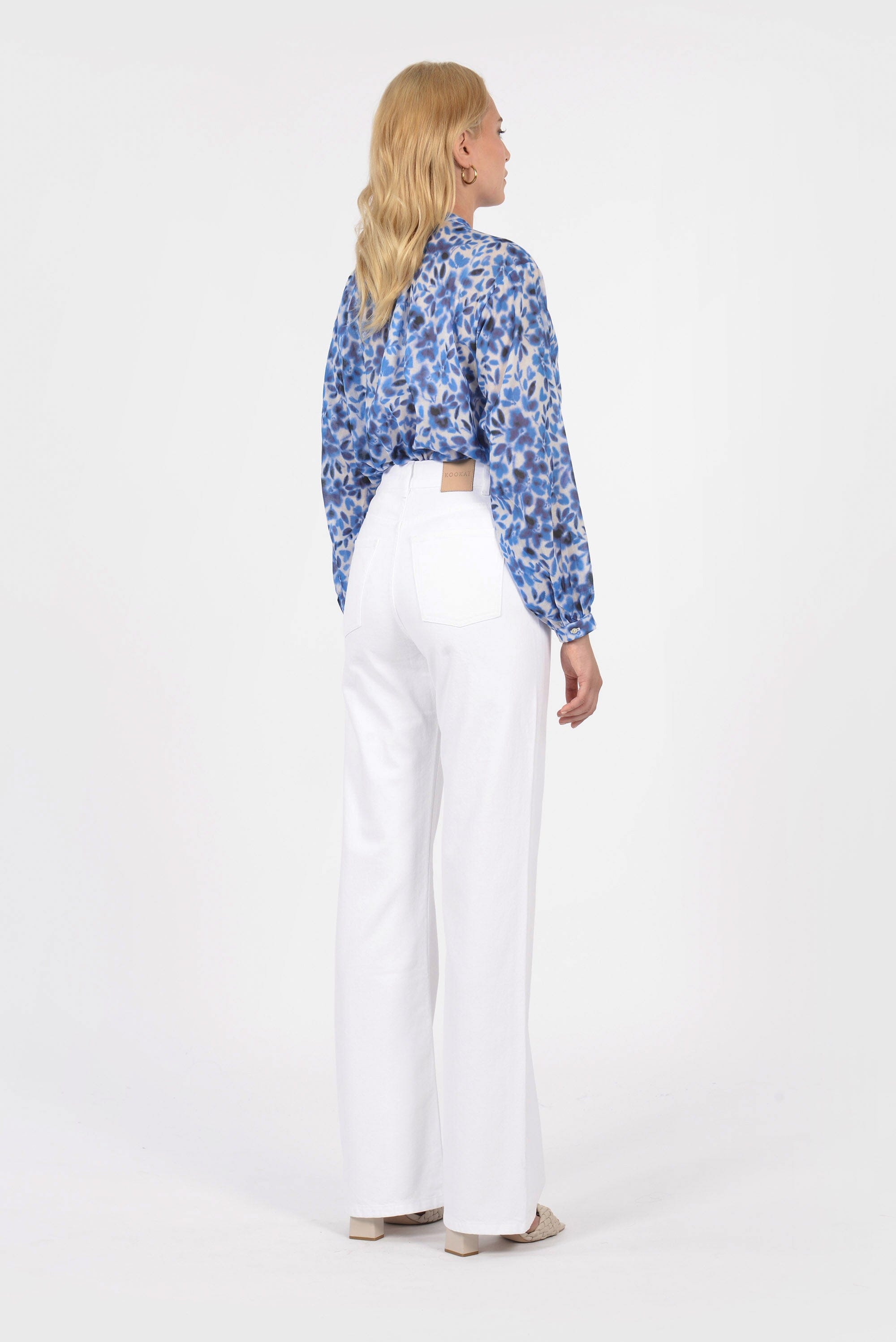 JEAN ANGIE DENIM WHITE PANTALON SPORTWEAR KOOKAI Mode Kookai