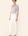 JEAN- BLANC - ALEK PANTALON SPORTWEAR NEW KOOKAI Mode Kookai