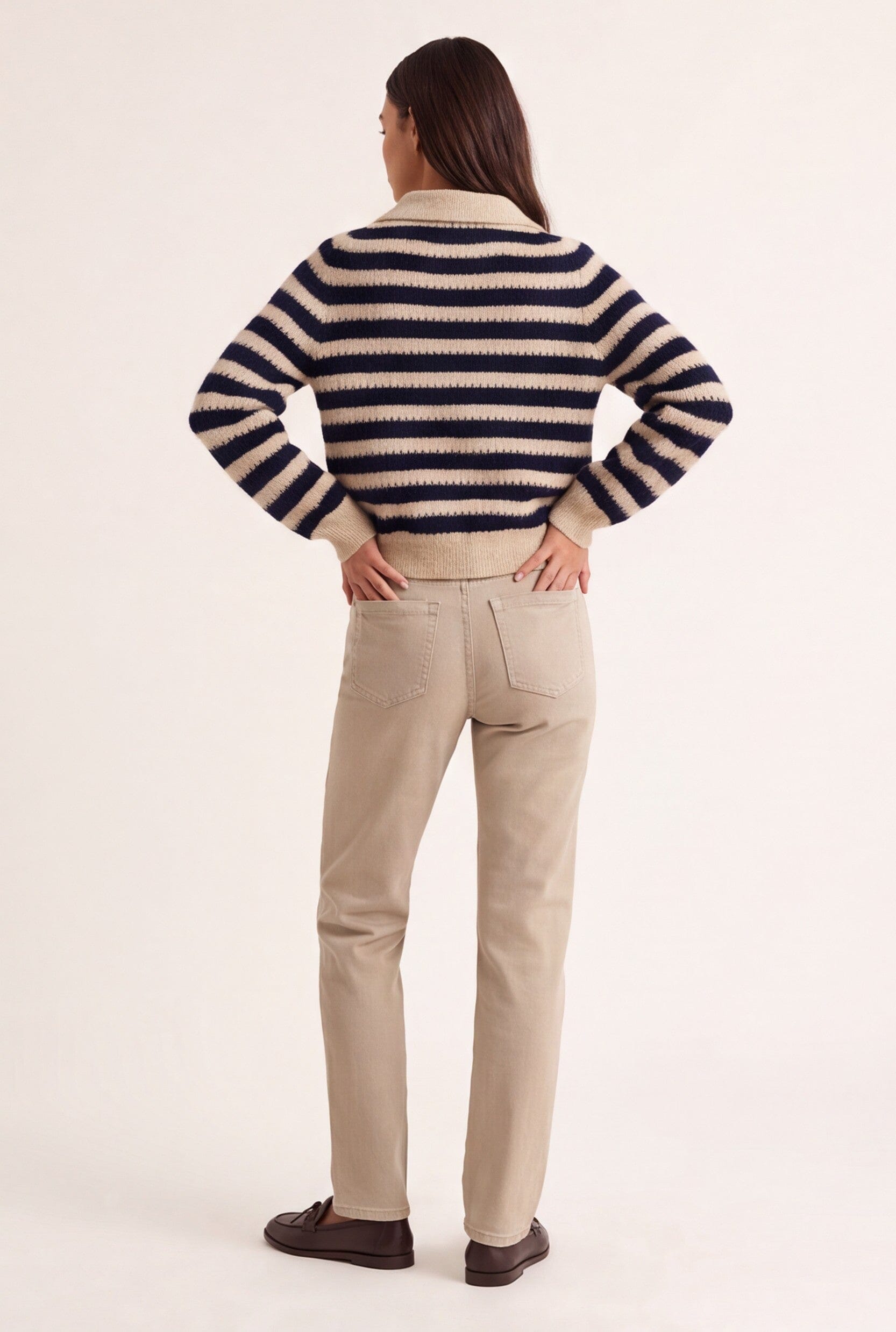 JEAN - BROWNIE - BEIGE PANTALON SPORTWEAR NEW KOOKAI Mode Kookai