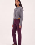 JEAN - BROWNIE - BORDEAUX PANTALON SPORTWEAR NEW KOOKAI Mode Kookai