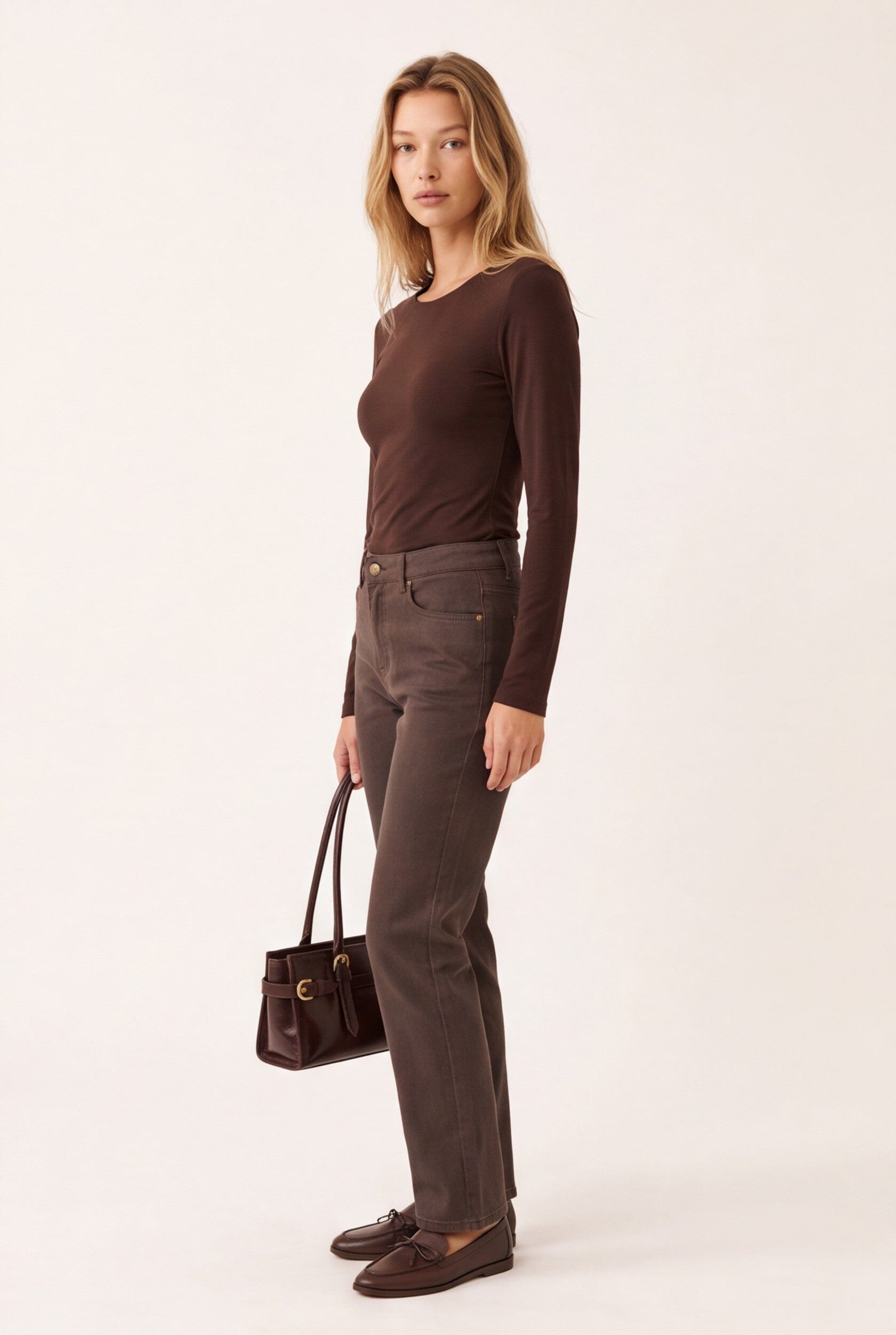 JEAN - BROWNIE - CHOCOLAT PANTALON SPORTWEAR NEW KOOKAI Mode Kookai