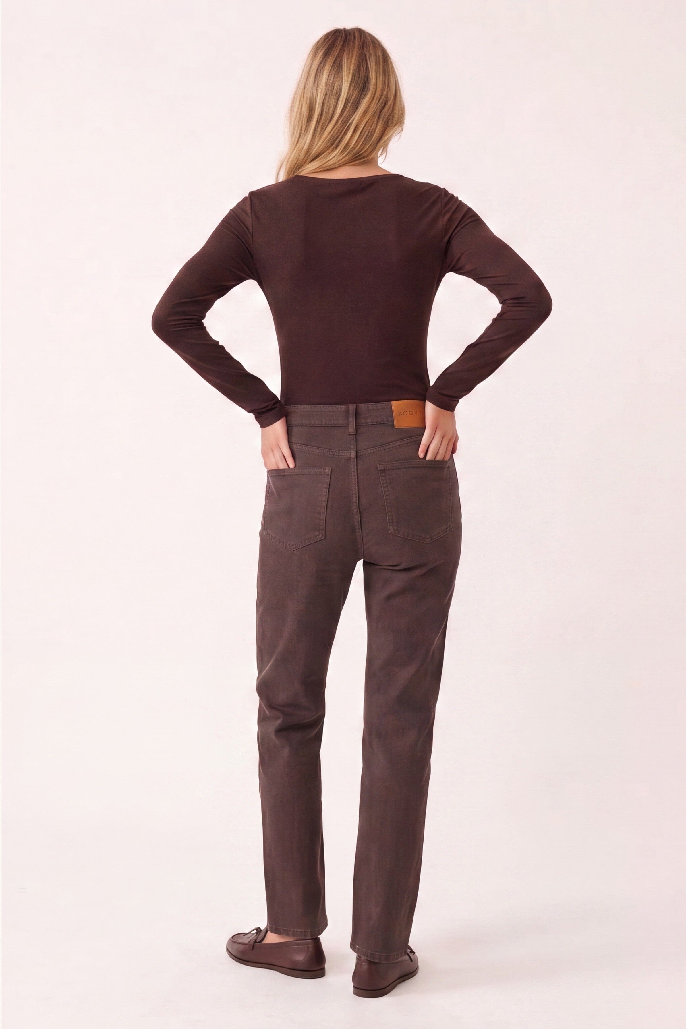JEAN - BROWNIE - CHOCOLAT PANTALON SPORTWEAR NEW KOOKAI Mode Kookai
