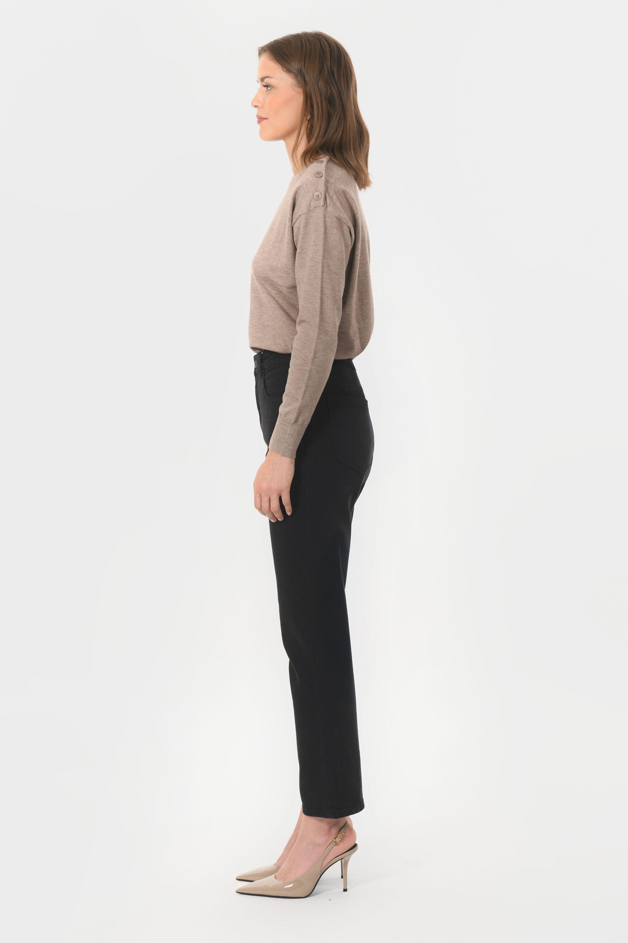 JEAN - BROWNIE - NOIR PANTALON SPORTWEAR NEW KOOKAI Mode Kookai