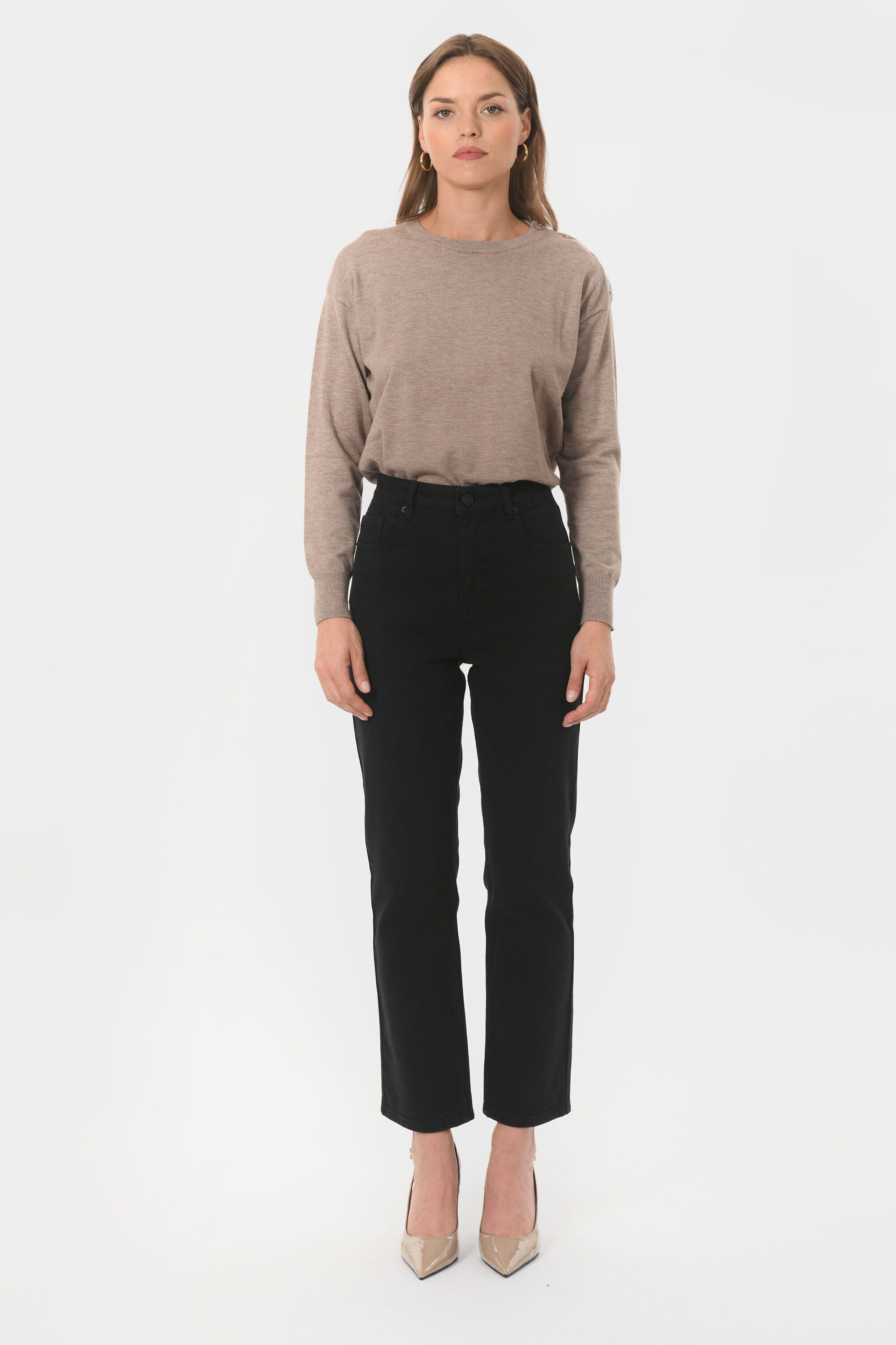 JEAN - BROWNIE - NOIR PANTALON SPORTWEAR NEW KOOKAI Mode Kookai