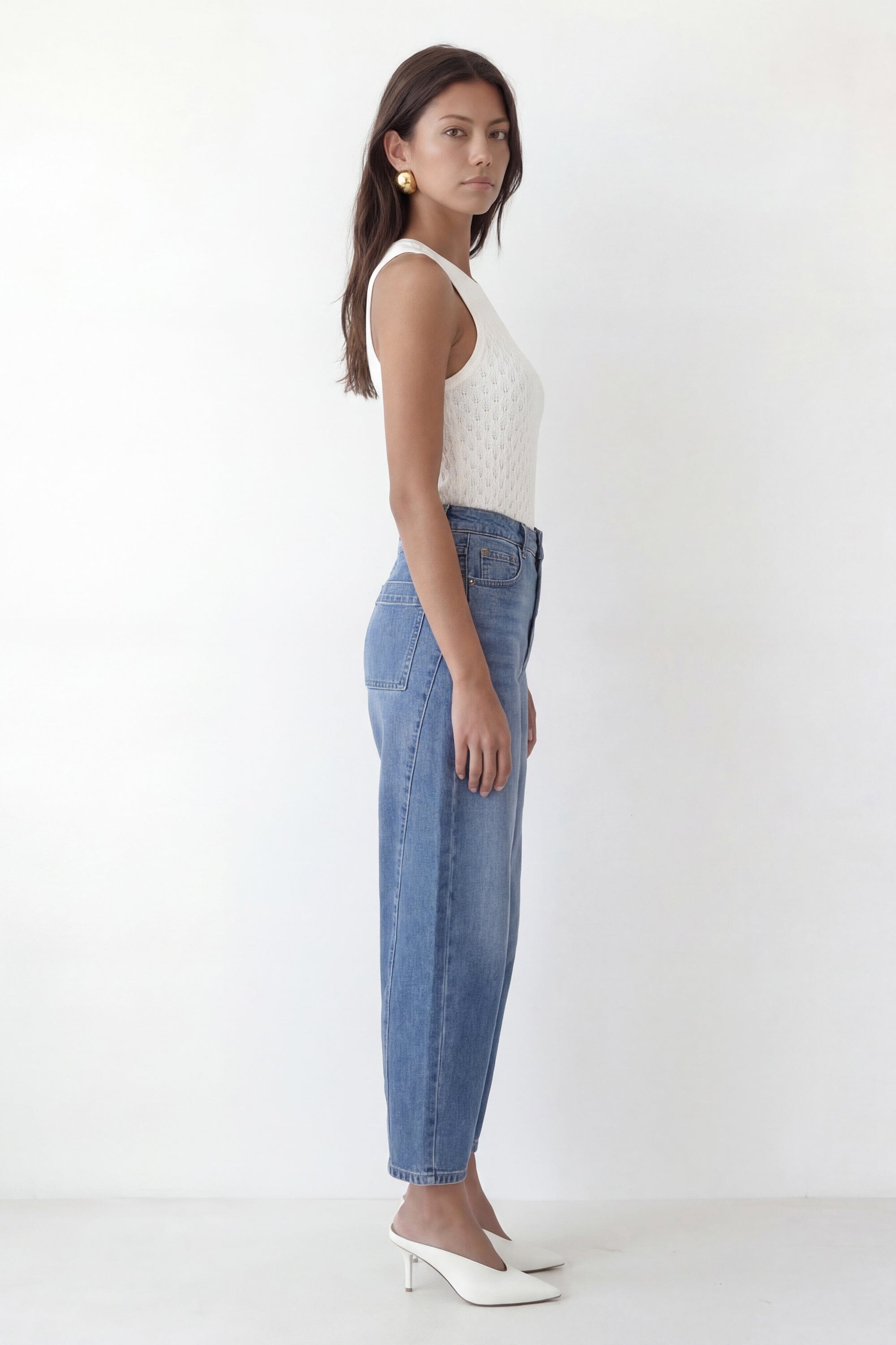 JEAN - CARREL - BLEACH PANTALON SPORTWEAR NEW KOOKAI Mode Kookai