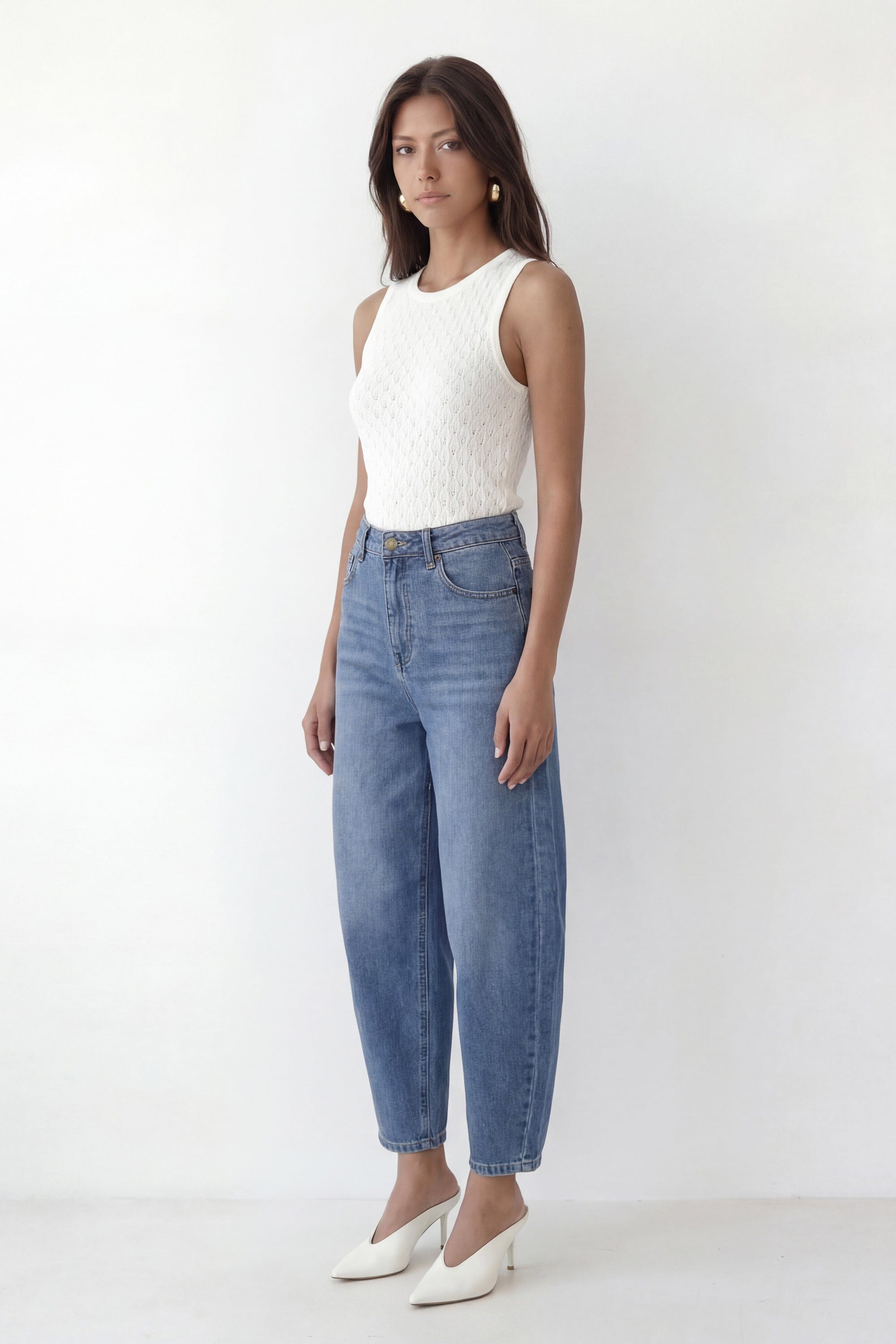 JEAN - CARREL - BLEACH PANTALON SPORTWEAR NEW KOOKAI Mode Kookai