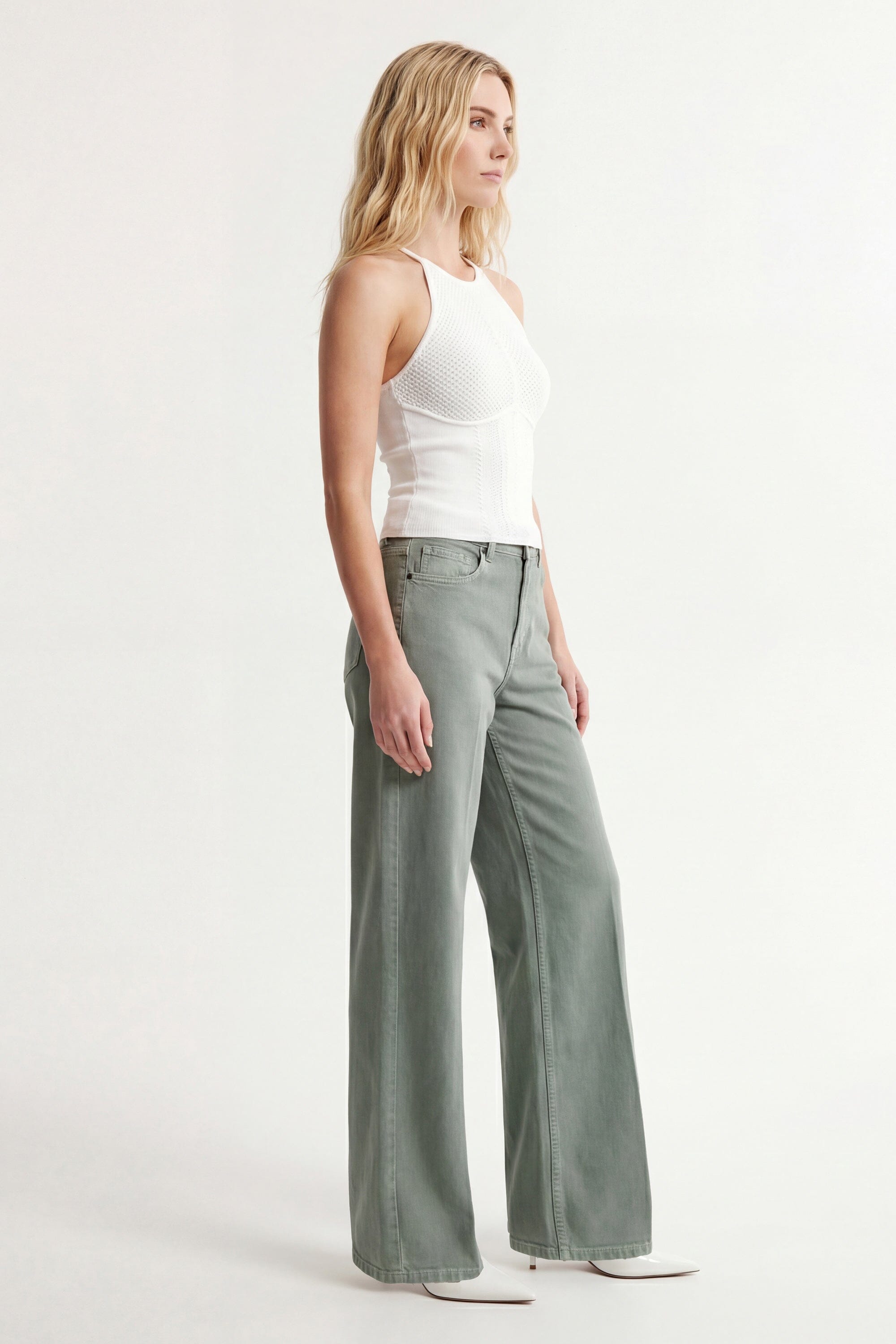 JEAN - CONSTANT - KAKI PANTALON SPORTWEAR NEW KOOKAI Mode Kookai