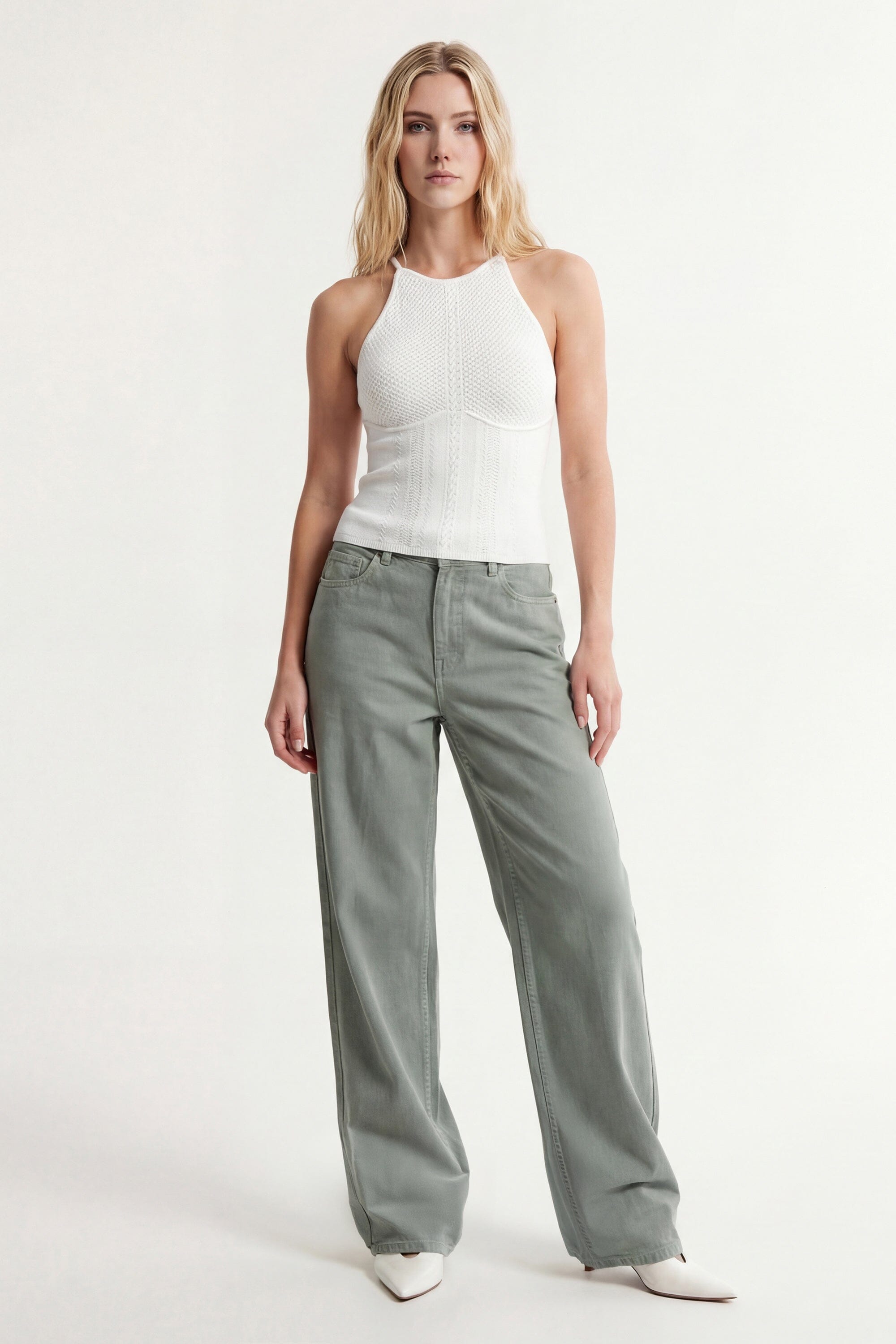 JEAN - CONSTANT - KAKI PANTALON SPORTWEAR NEW KOOKAI Mode Kookai