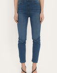 JEAN CROPPED - AZAEL - BLEACH PANTALON SPORTWEAR NEW KOOKAI Mode Kookai