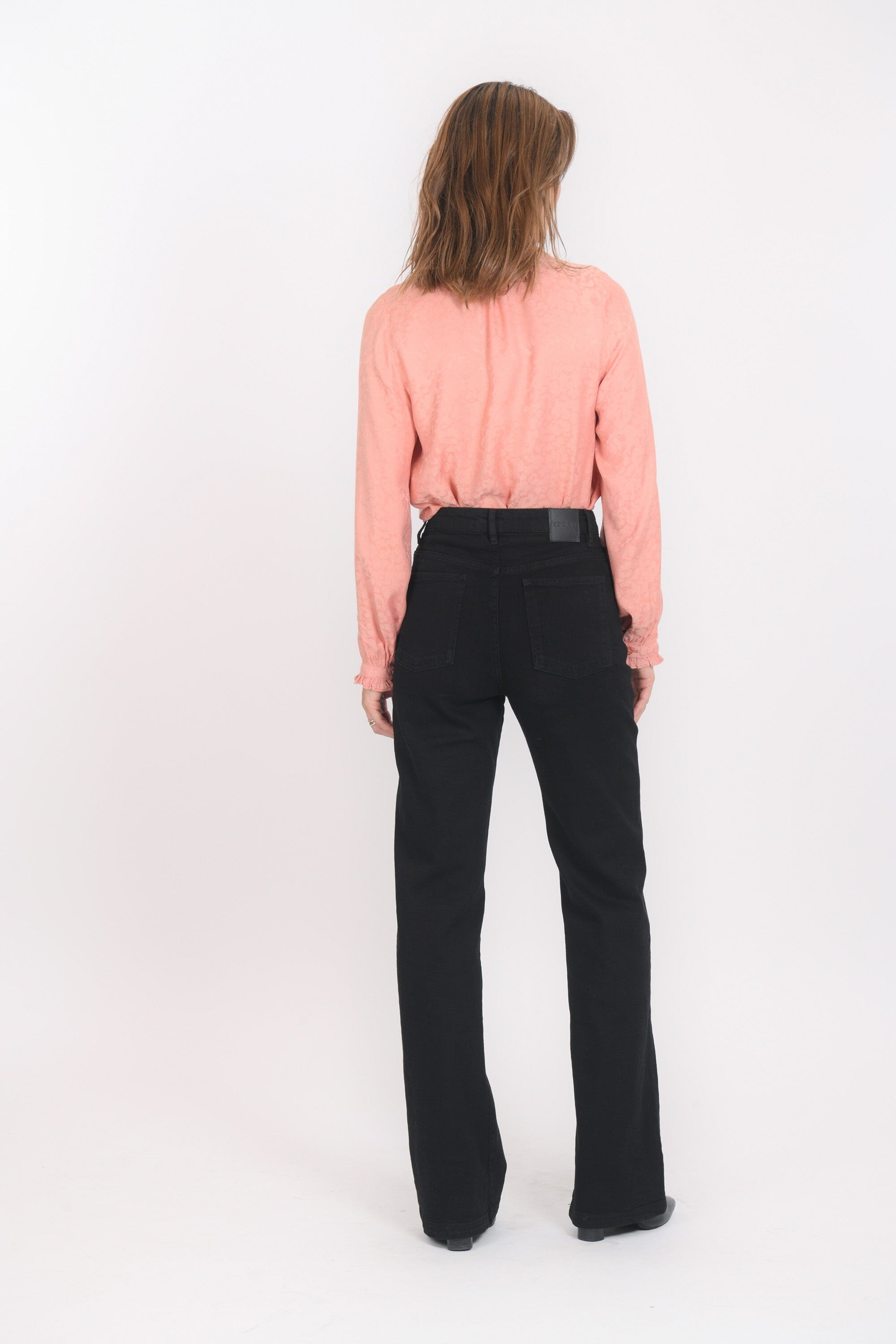 JEAN DROIT - BRYSON - NOIR PANTALON SPORTWEAR NEW KOOKAI Mode Kookai