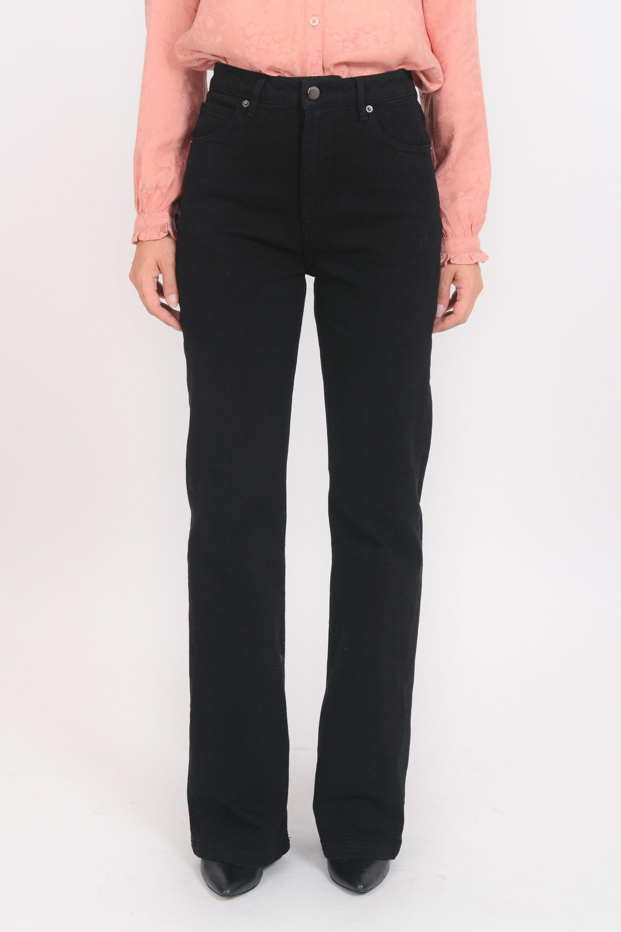 JEAN DROIT - BRYSON - NOIR PANTALON SPORTWEAR NEW KOOKAI Mode Kookai