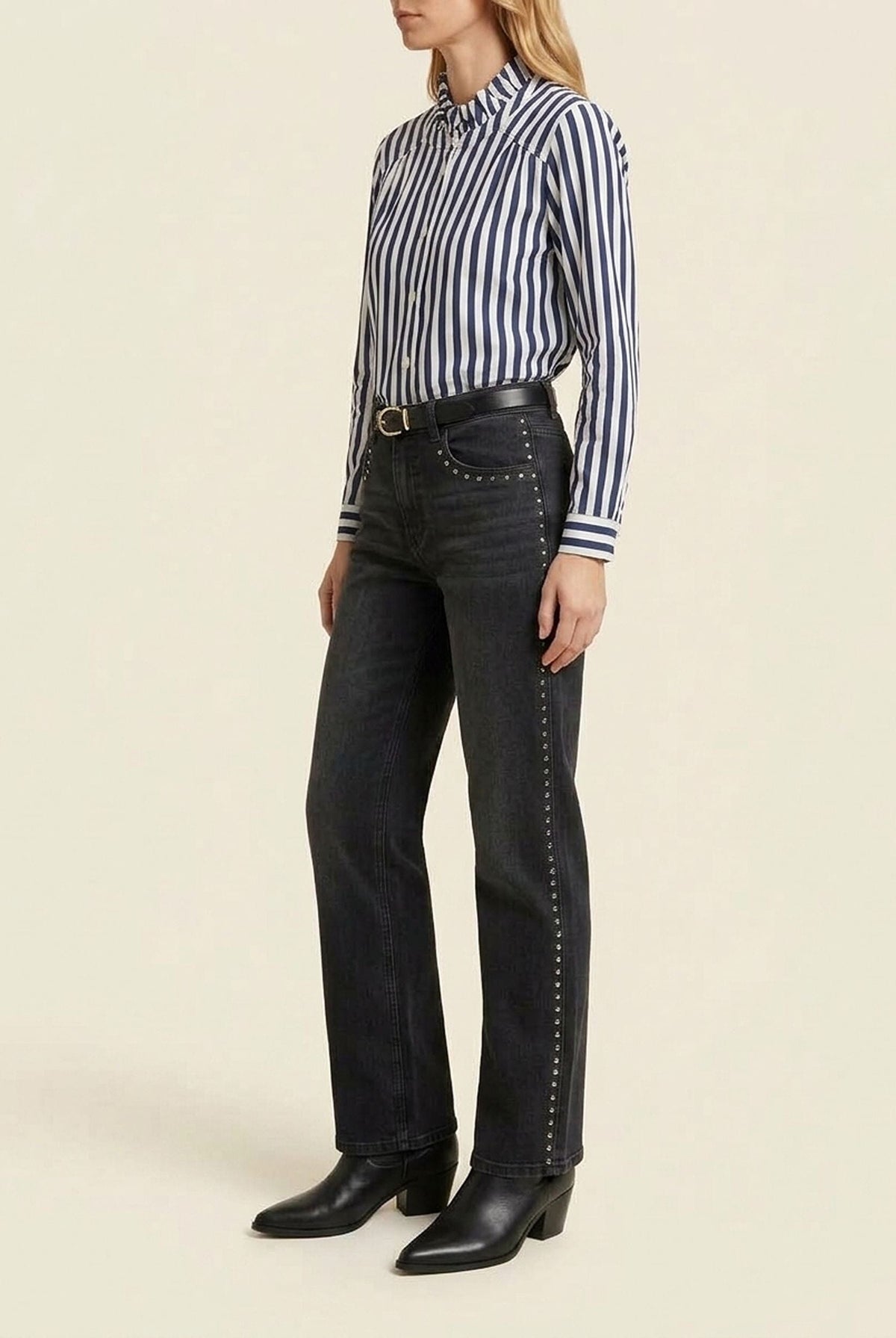 JEAN FANTAISIE - DRAKE - NOIR PANTALON SPORTWEAR NEW KOOKAI Mode Kookai