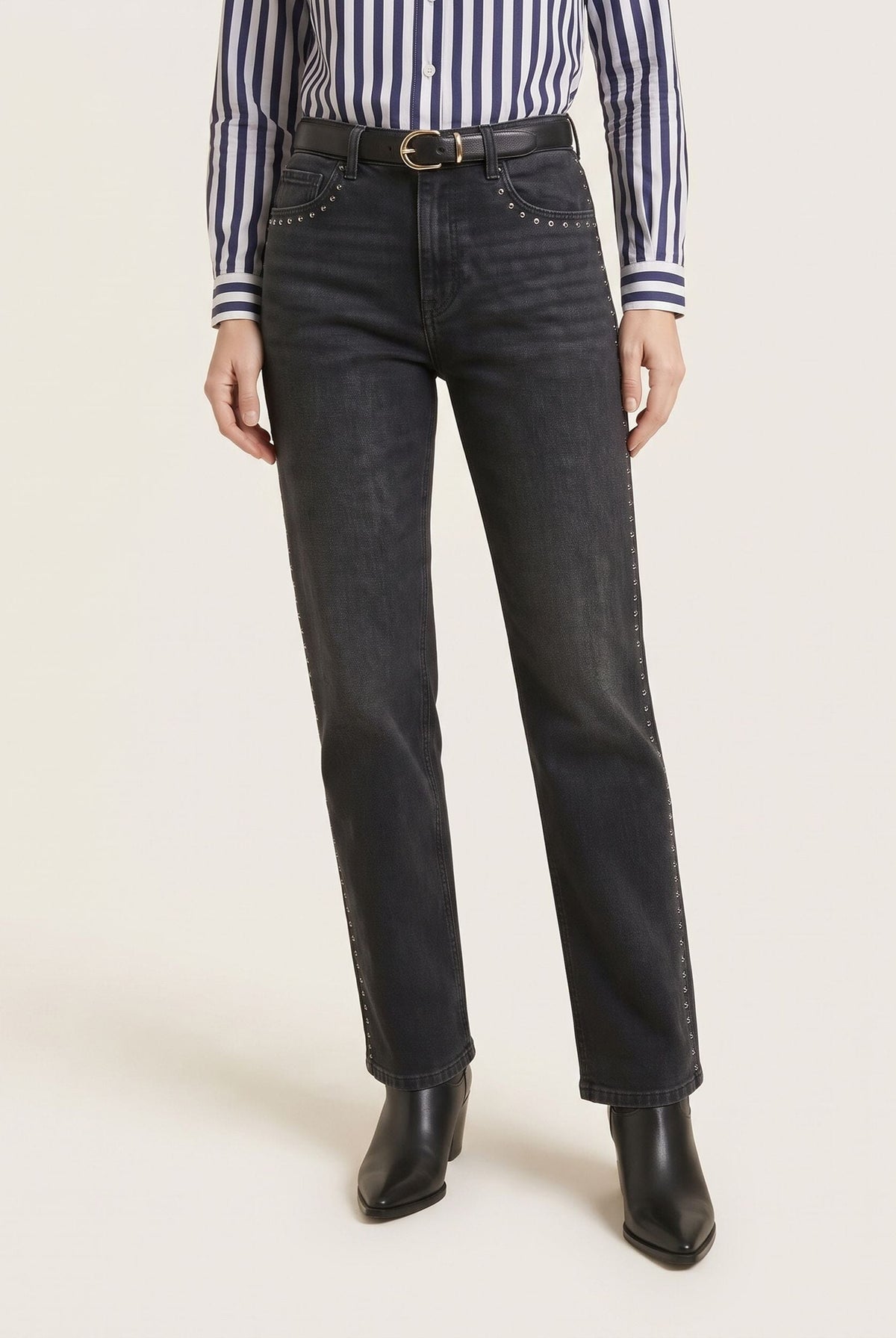 JEAN FANTAISIE - DRAKE - NOIR PANTALON SPORTWEAR NEW KOOKAI Mode Kookai