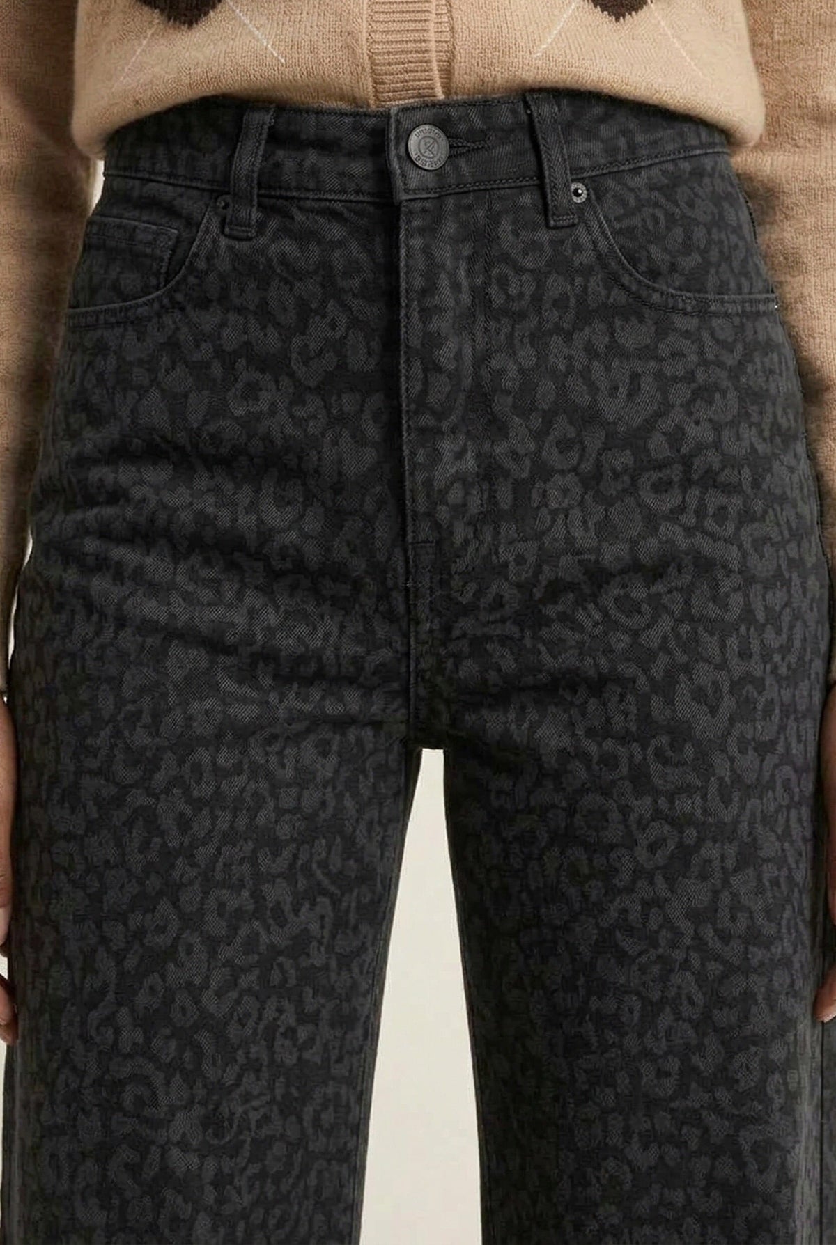 JEAN FANTAISIE - DYNASTIE - NOIR PANTALON SPORTWEAR NEW KOOKAI Mode Kookai