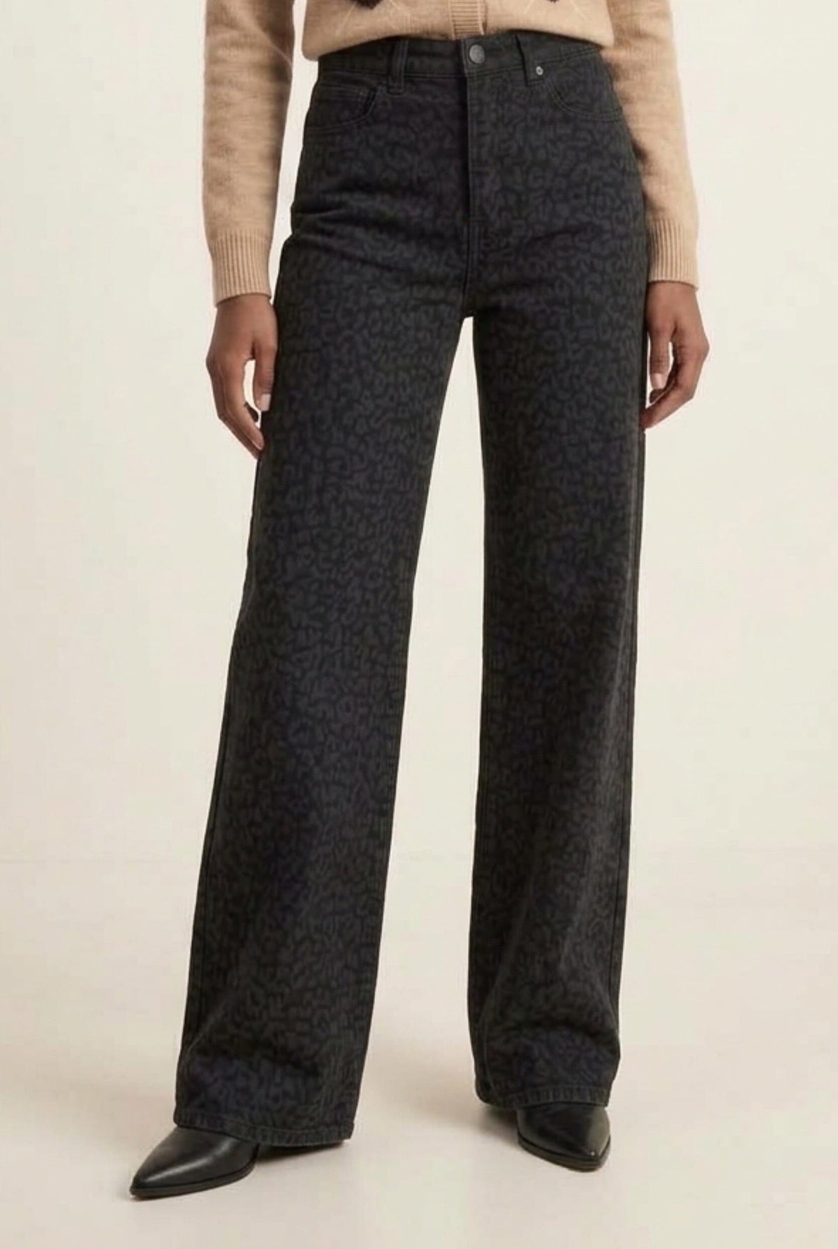 JEAN FANTAISIE - DYNASTIE - NOIR PANTALON SPORTWEAR NEW KOOKAI Mode Kookai