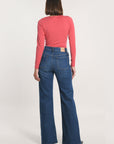JEAN FLARE ANGELE DOUBLE STONE PANTALON SPORTWEAR NEW KOOKAI Mode Kookai