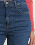 JEAN FLARE ANGELE DOUBLE STONE PANTALON SPORTWEAR NEW KOOKAI Mode Kookai