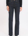JEAN FLARE - BRIANNA - BRUT PANTALON SPORTWEAR NEW KOOKAI Mode Kookai