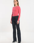JEAN FLARE - STACY - RINSE PANTALON SPORTWEAR NEW KOOKAI Mode Kookai